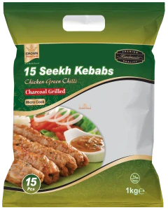 Kuřecí kebab se zeleným chilli 900g